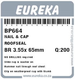 BP664 - Roof Nail & Cap -BP664_label_T